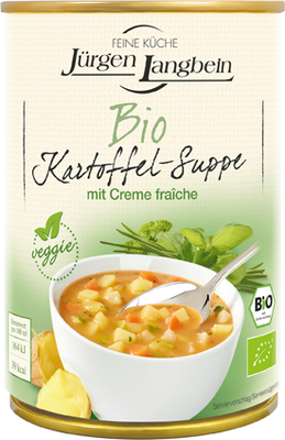 Supa de cartofi (conserva) BIO Juergen Langbein – 400 ml driedfruits.ro/ Conserve & Semipreparate